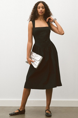 black sparkly dress long sleeve Naeem Khan Black Embellished Long Sleeve Mini Dress