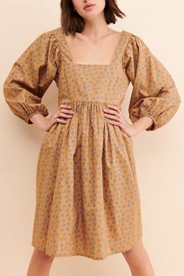 Just Female Floral Babydoll Dress