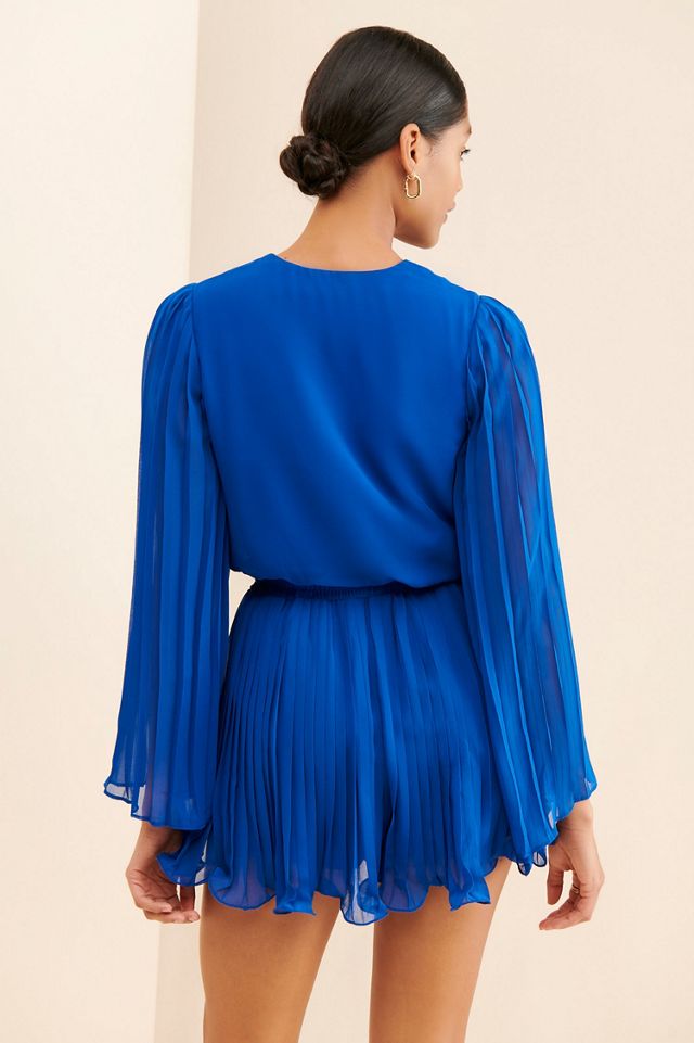 Endless Rose Pleated V-Neck Romper #1