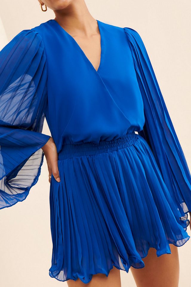 Endless Rose Pleated V-Neck Romper #2
