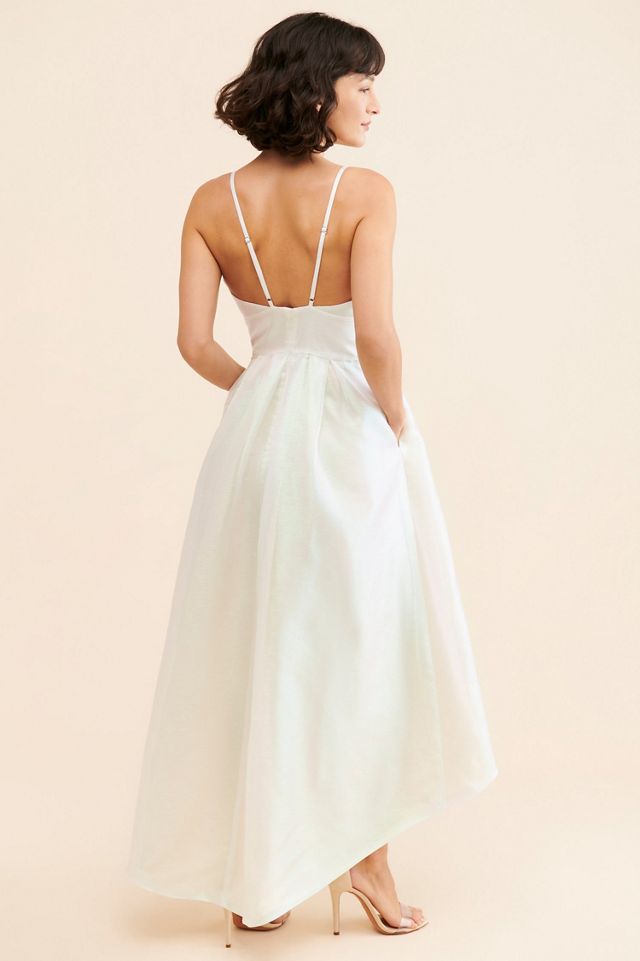 Hutch Hi-Low Metallic Gown #1