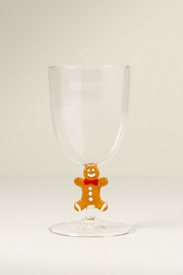 Anthropologie Clara Wine Glass In Multi