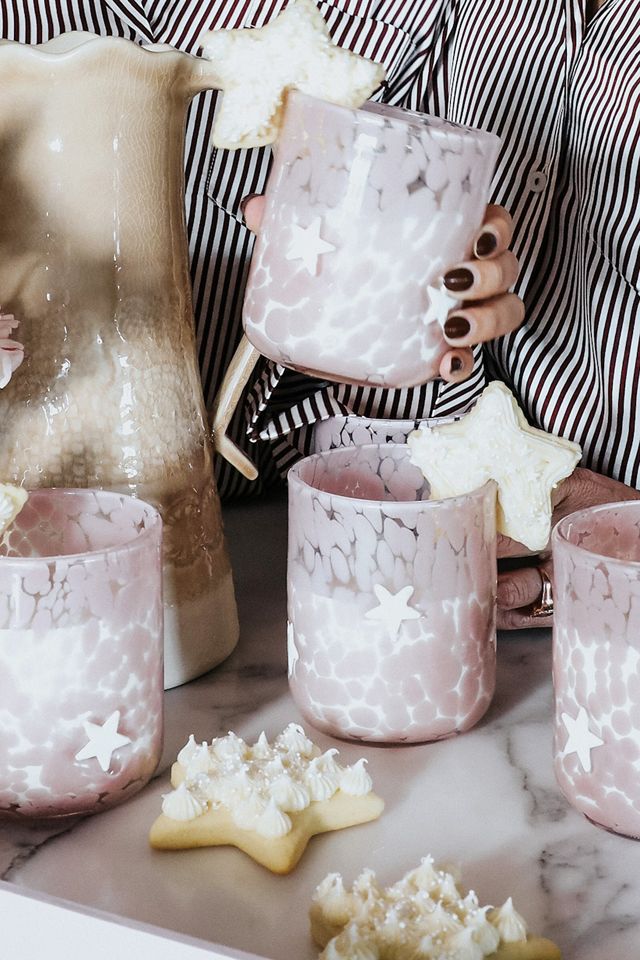 Nesting with Grace Festive Confetti Icon Juice Glass #3