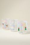 Festive Confetti Icon Juice Glass