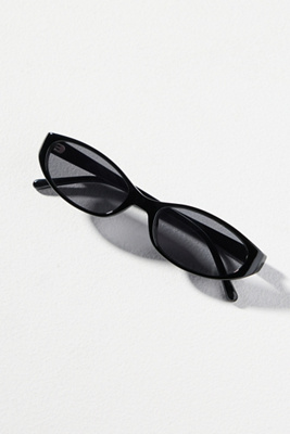 Reality Eyewear Velvet Kitten Slim Oval Sunglasses