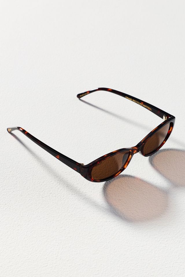 Reality Eyewear Velvet Kitten Slim Oval Sunglasses #1