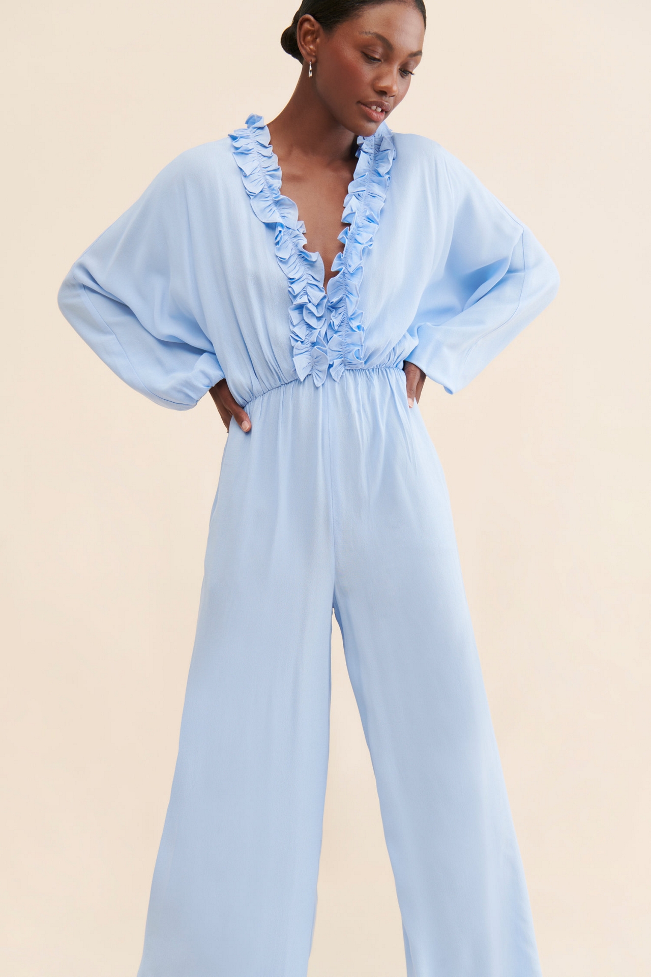 Elliatt Counterglow Ruffle Jumpsuit