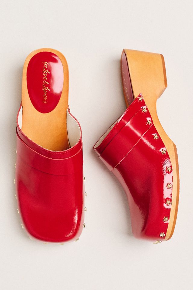 For Love & Lemons Adahlia Clogs #1