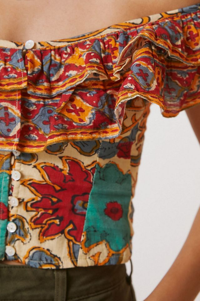 Love The Label Ava Floral Crop Top #2