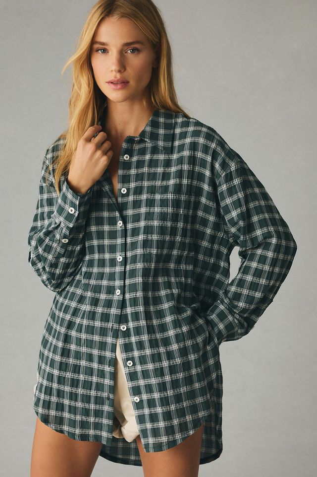 Maeve The Bennet Buttondown Shirt: Plaid Edition #2
