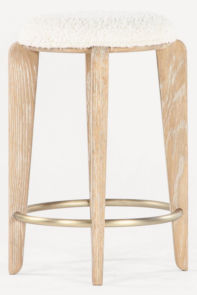 Quattro Bouclé Counter Stool #1