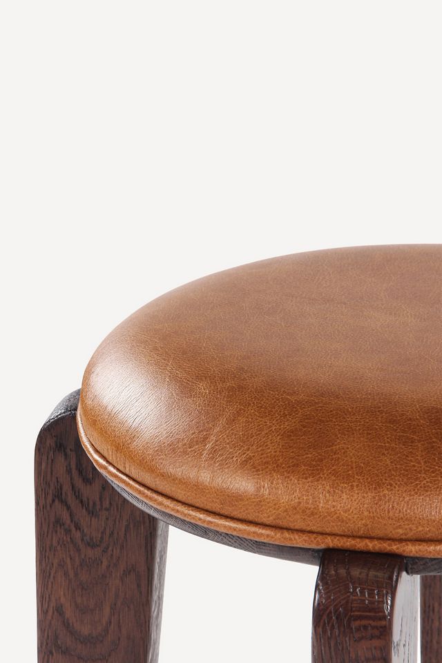 Quattro Leather Counter Stool #2