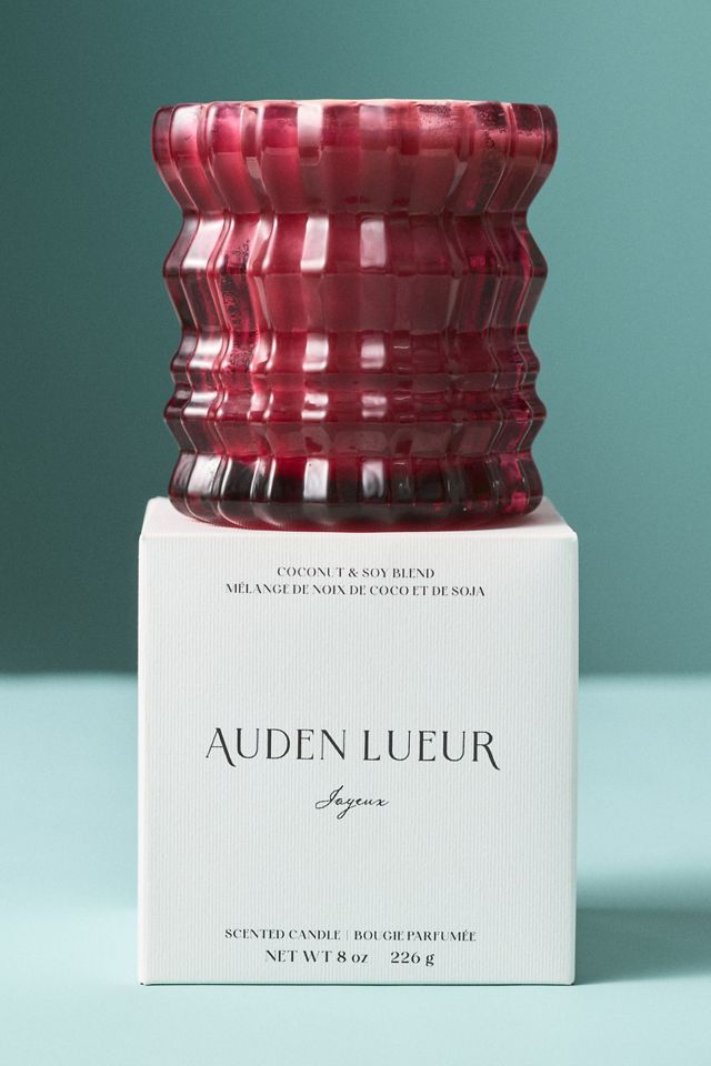 Auden Lueur Gourmand Joyeux Boxed Glass Candle #1