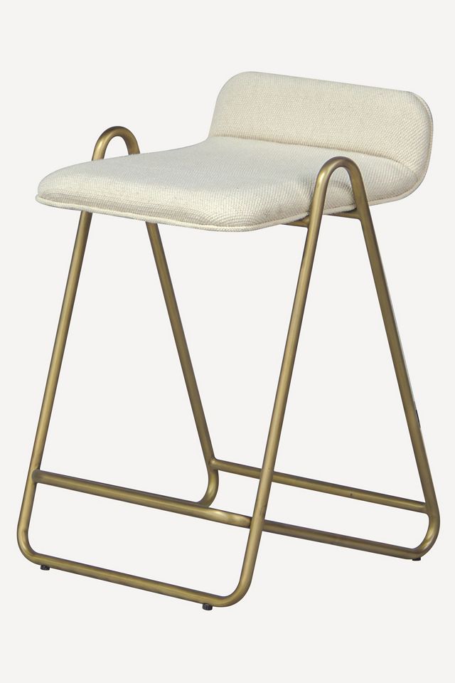 Clipper Upholstered Counter Stool #1