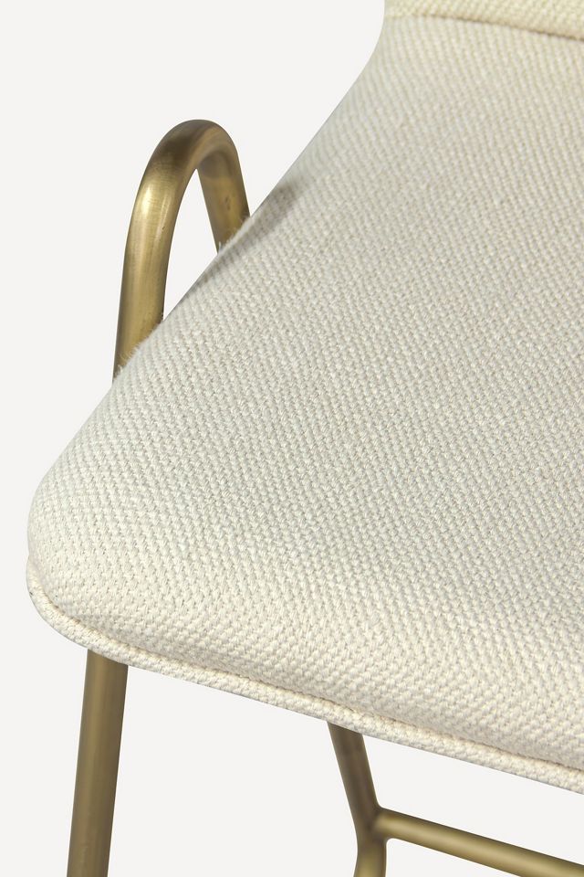 Clipper Upholstered Counter Stool #4
