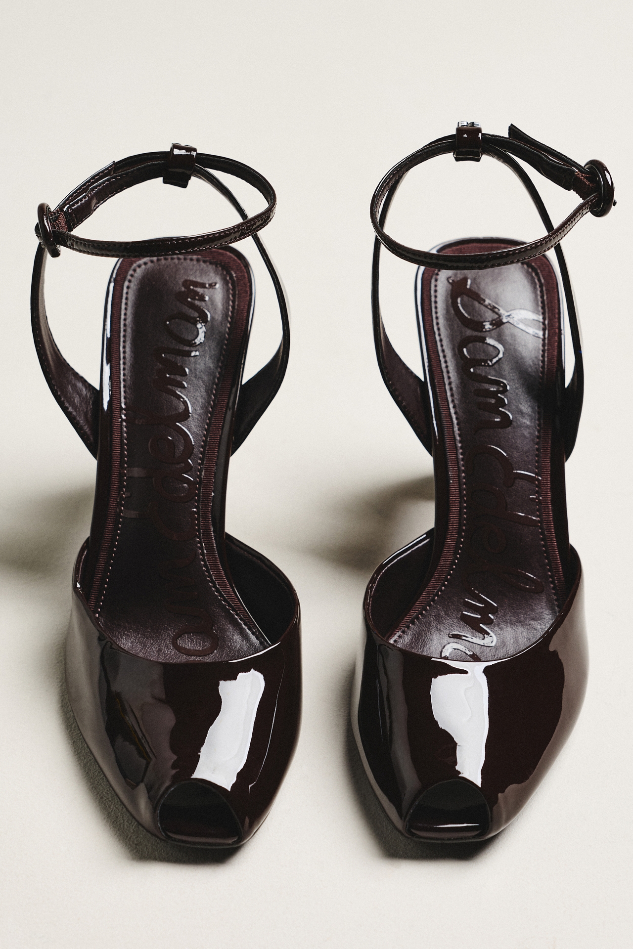 Sam Edelman Wrenna Peep-Toe Heels