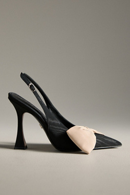 Sam Edelman Onia Pointed Toe Slingback Pump In Black