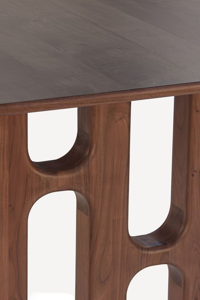 Grotto 86" Acacia Wood Dining Table #3