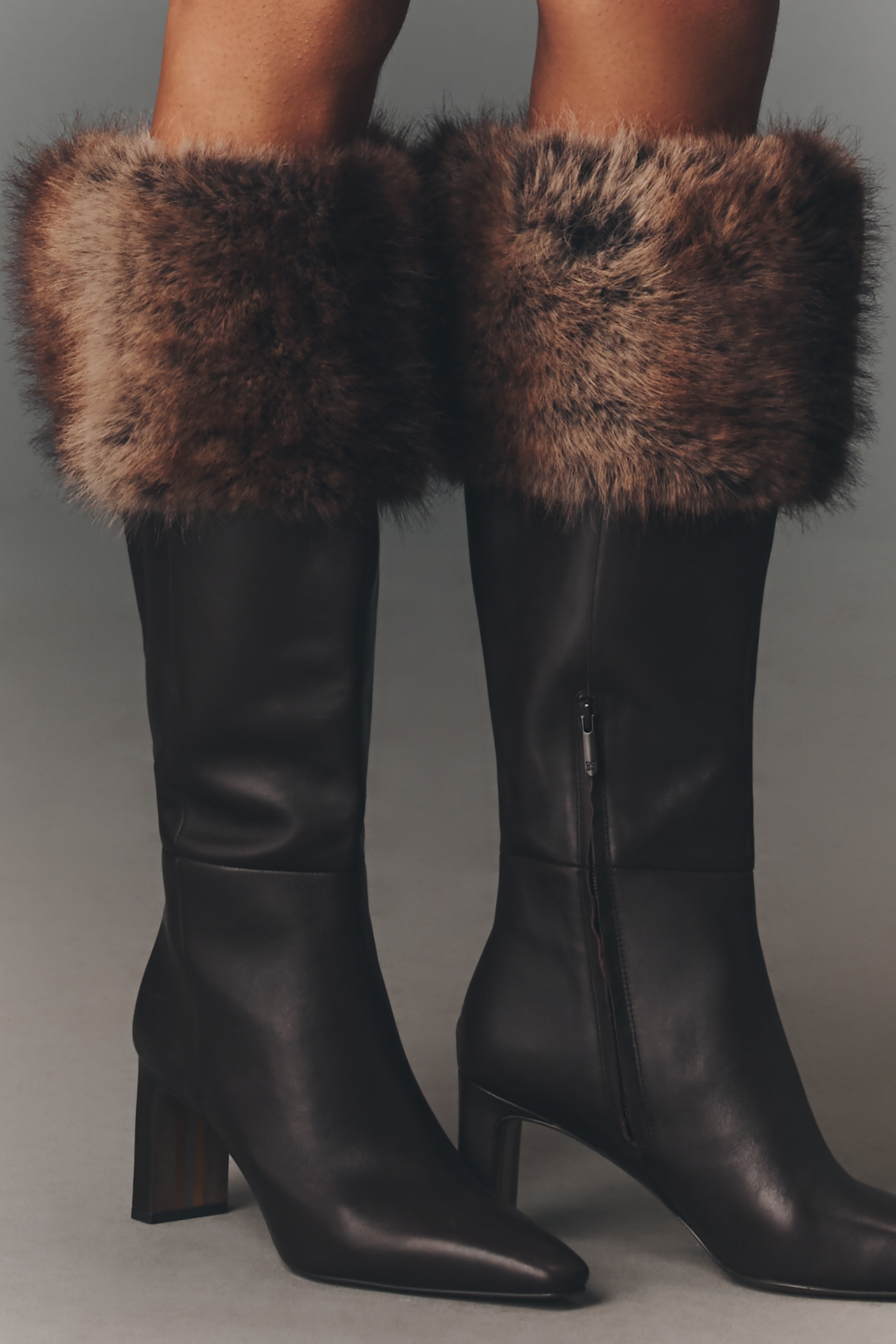 Sam Edelman Sylvia Cozy Faux-Fur Cuff Boots
