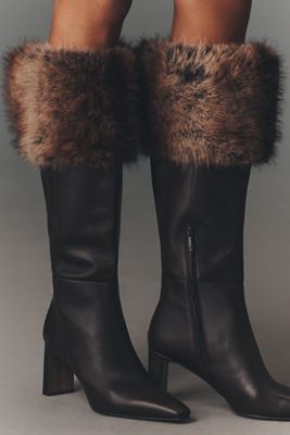 Sam Edelman Sylvia Cozy Faux-Fur Cuff Boots