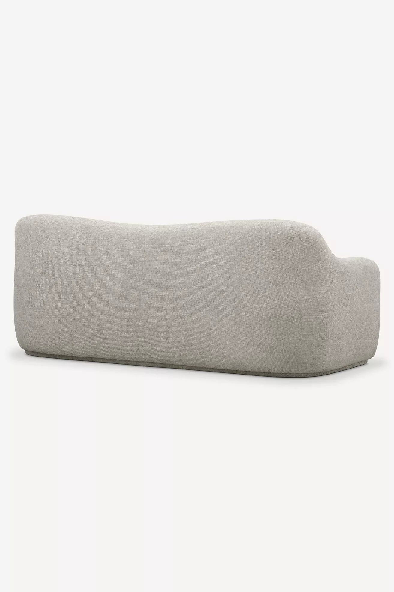 Rear-left side view of sofa