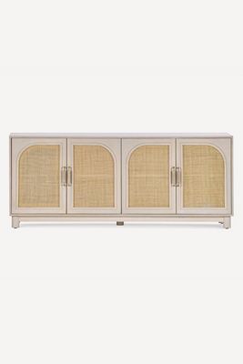 Grace 71" Oak Wood Cane Sideboard