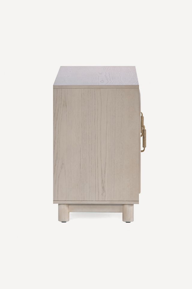 Grace 71" Oak Wood Cane Sideboard #3