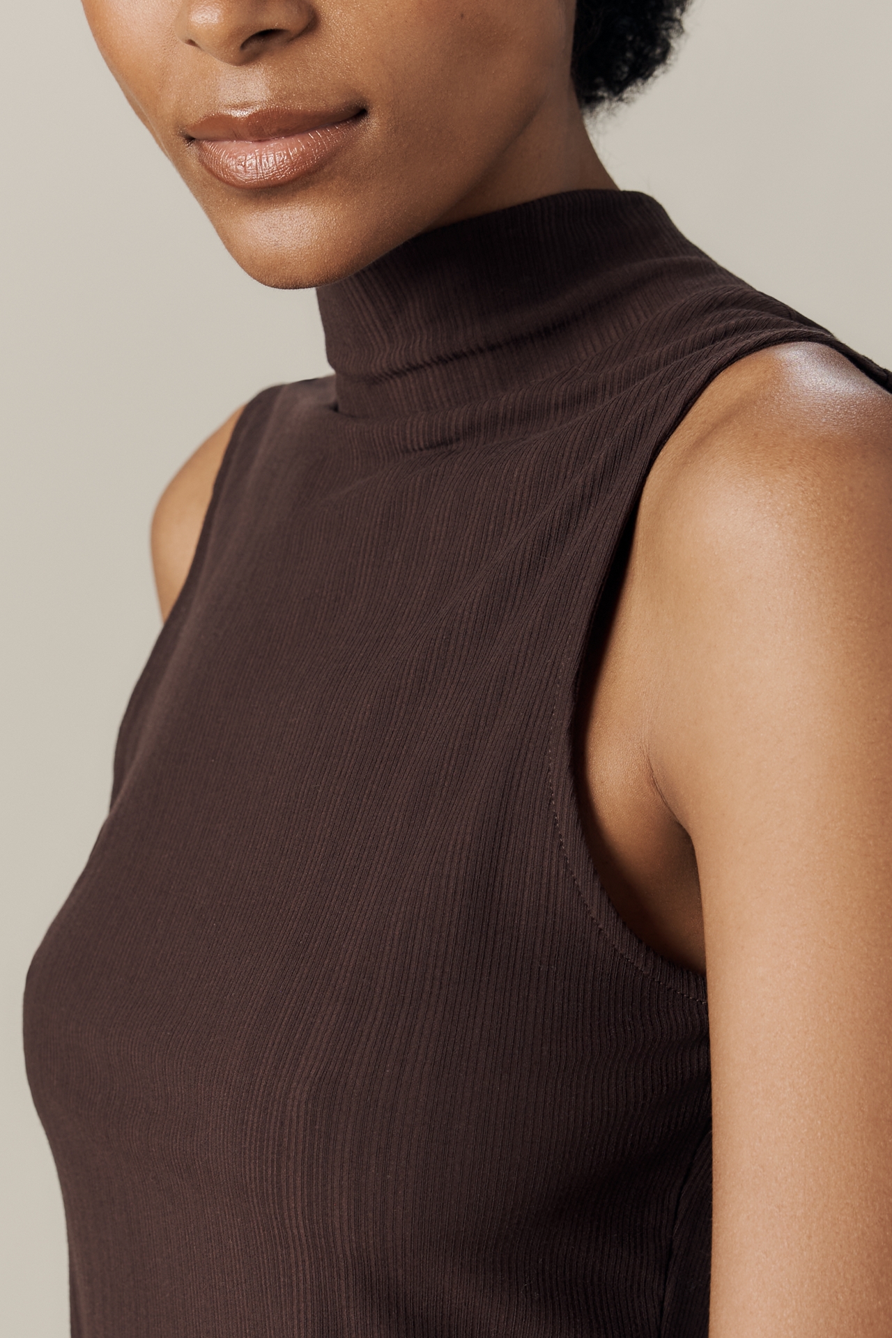 Varley Caley Fitted Rib Tank Top