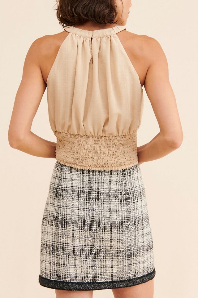 Moon River Gauze Halter Top #1