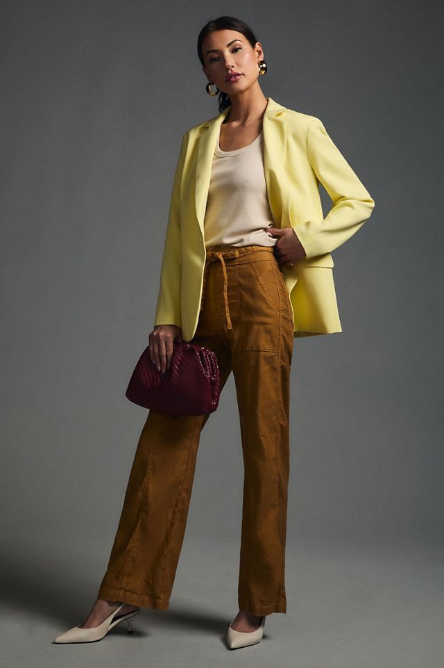 Maeve Button-Back Blazer #3