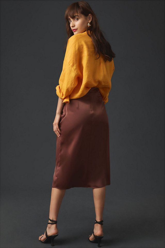 Asymmetrical Slip Skirt #1