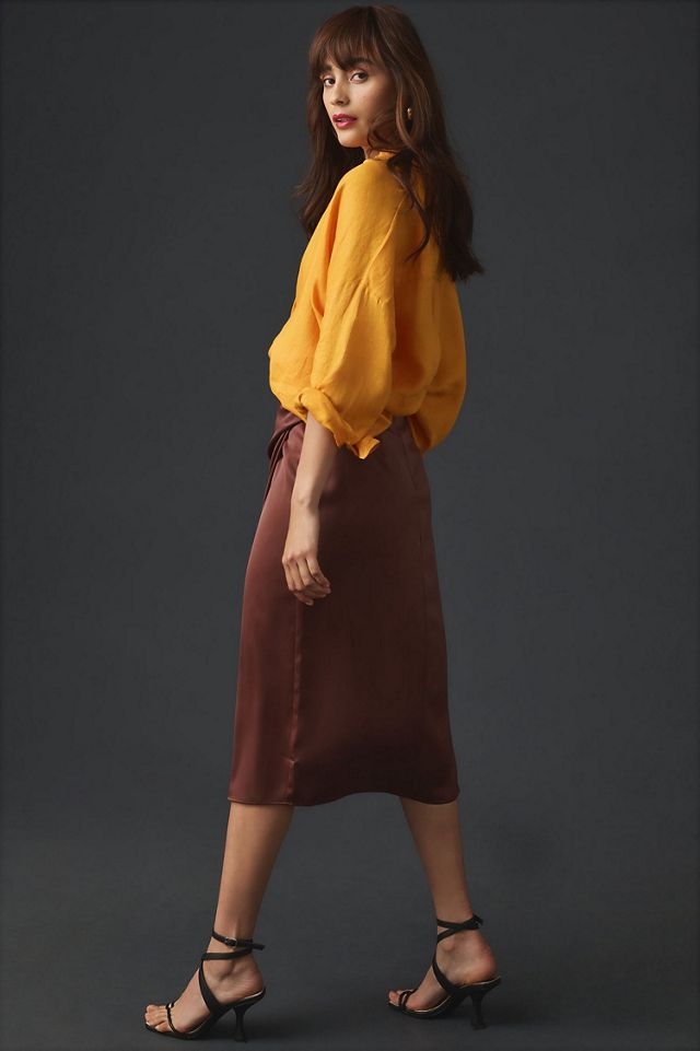 Asymmetrical Slip Skirt #3