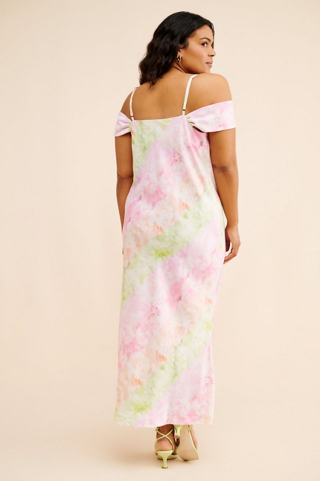 Eloquii Off Shoulder Bias Dress #1