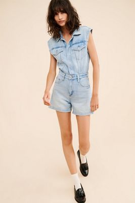 Pistola Lennox Denim Romper