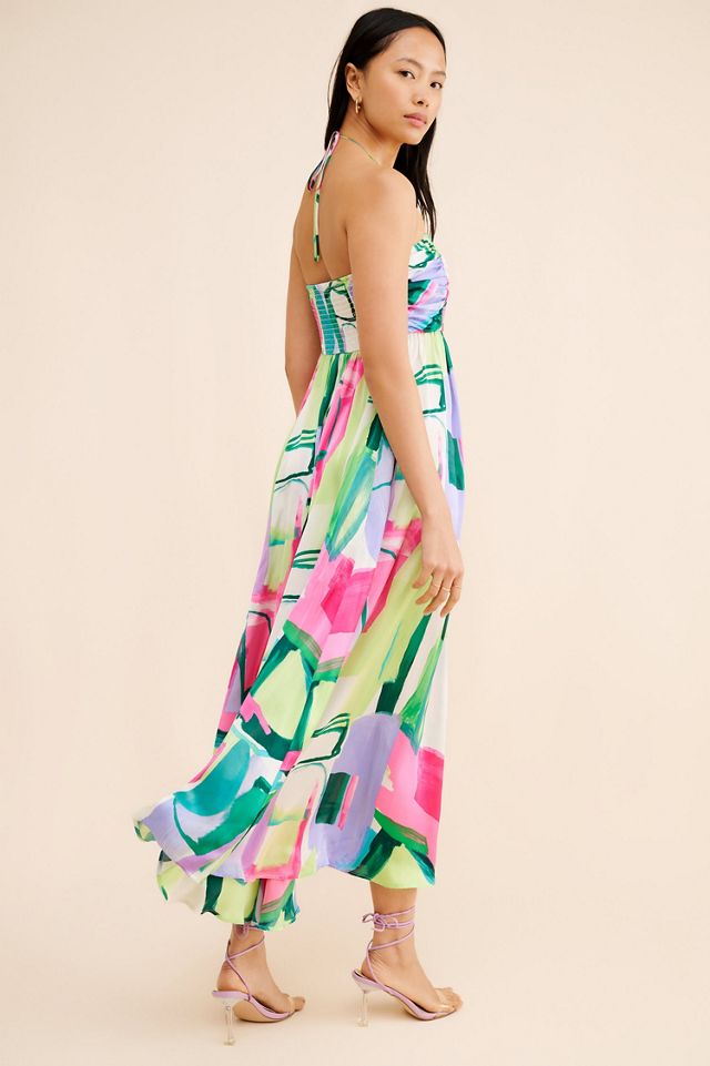 The Odells Abstract Printed Maxi Dress #1
