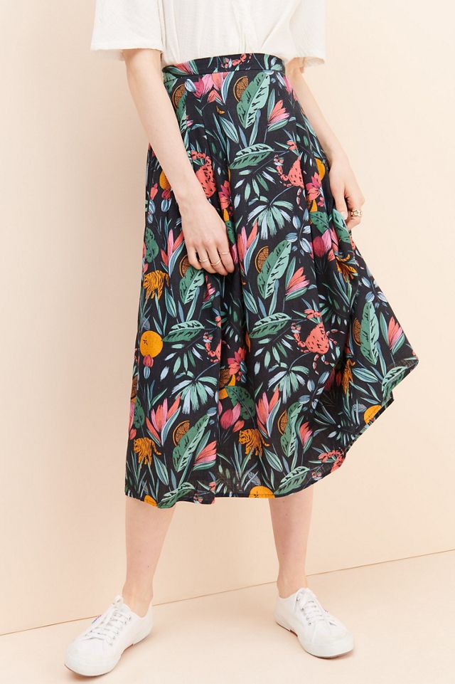 Finders Keepers Sally Midi Skirt #1