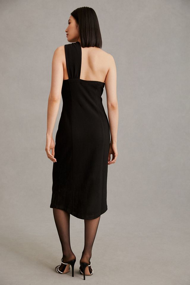 Maeve Slim One-Shoulder Dress #1