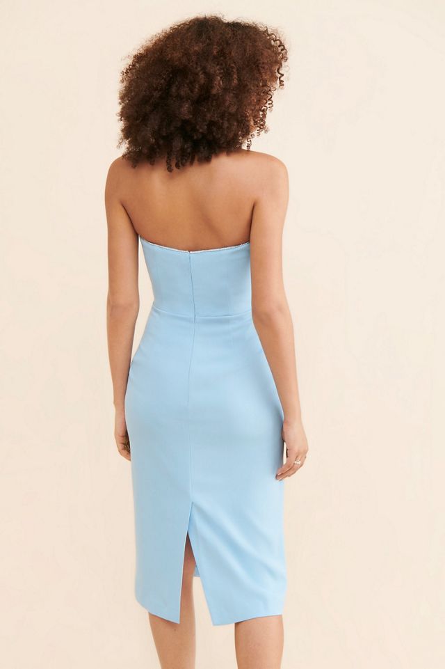 ML Monique Lhuillier Strapless Sweetheart Dress #1