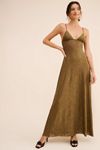 WeWoreWhat V Front Midi Dress