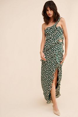 If By Sea Polka Dot Maxi Dress