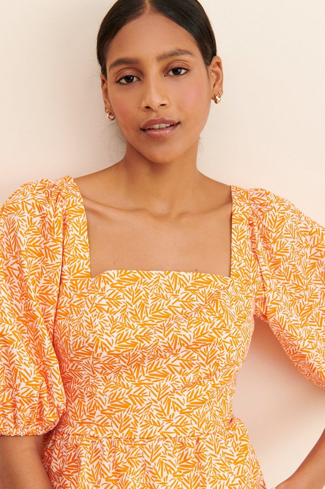 Hutch Tie Back Peplum Top #2