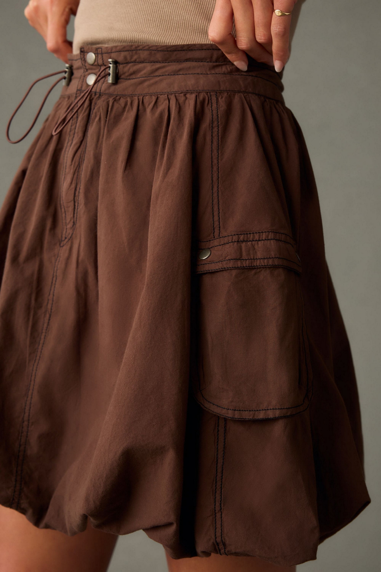 Parachute Mini Skirt
