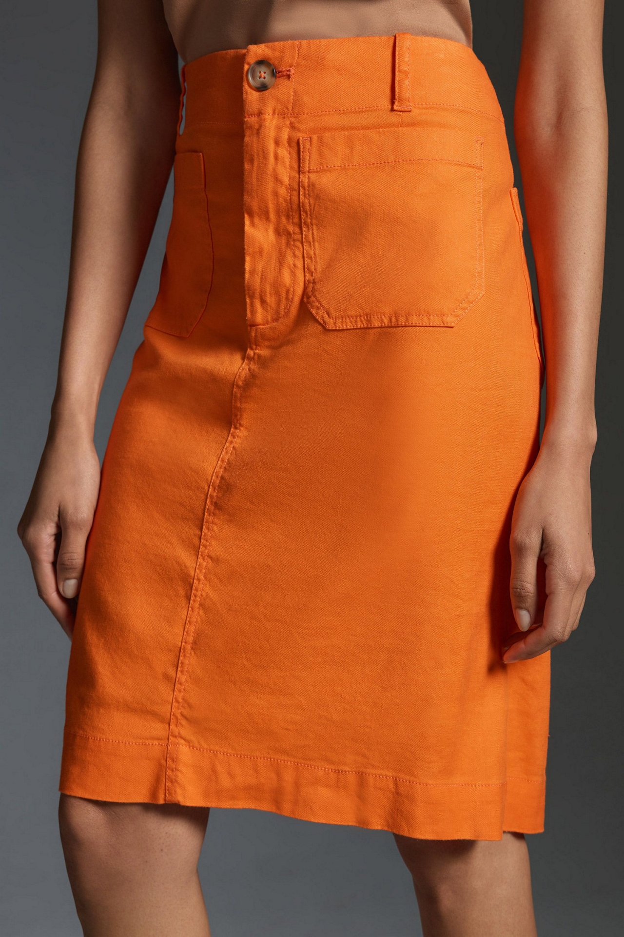 Maeve The Colette Patch Pocket Skirt