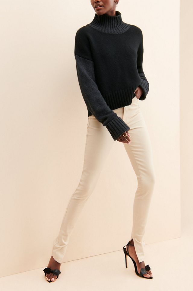 WeWoreWhat Slit Hem Jeans #3