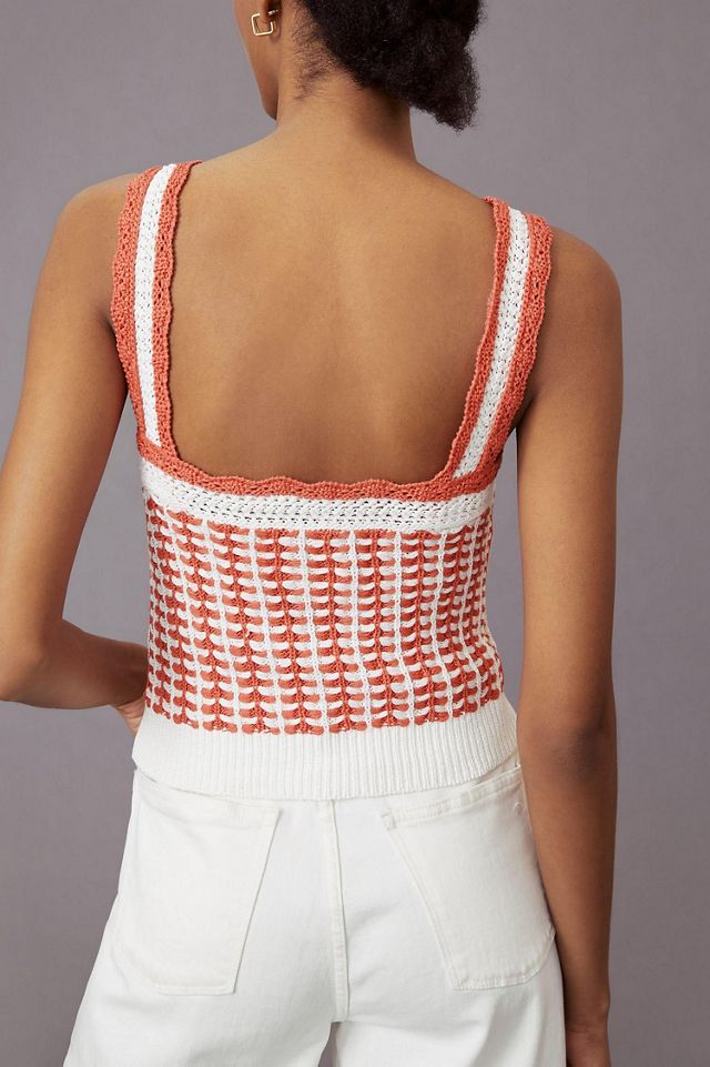 Maeve Preston Crochet Tank #1