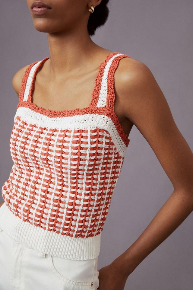 Maeve Preston Crochet Tank #2