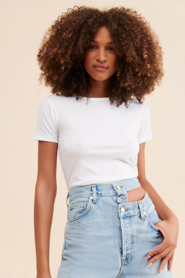 AGOLDE High-Rise Broken Waistband Jeans #2