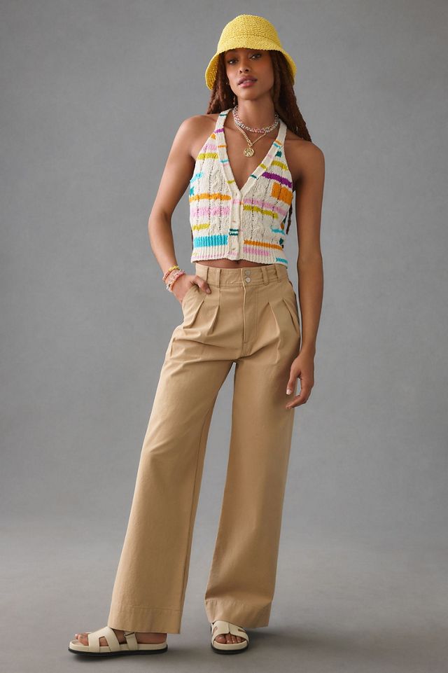 Button-Front Knit Cardigan #3