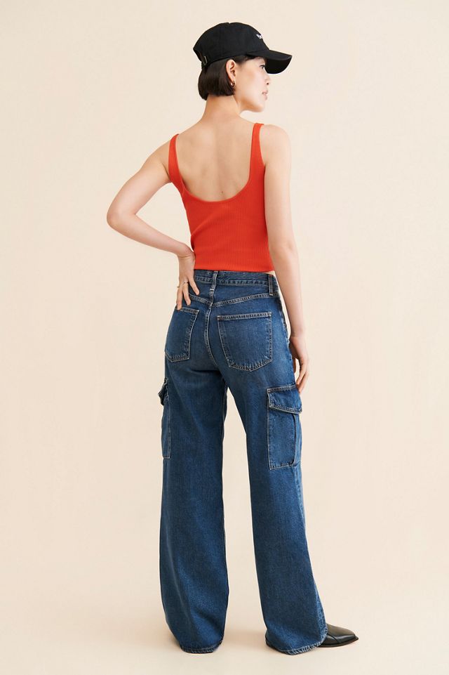 AGOLDE Minka Cargo Wide Leg Jeans #1