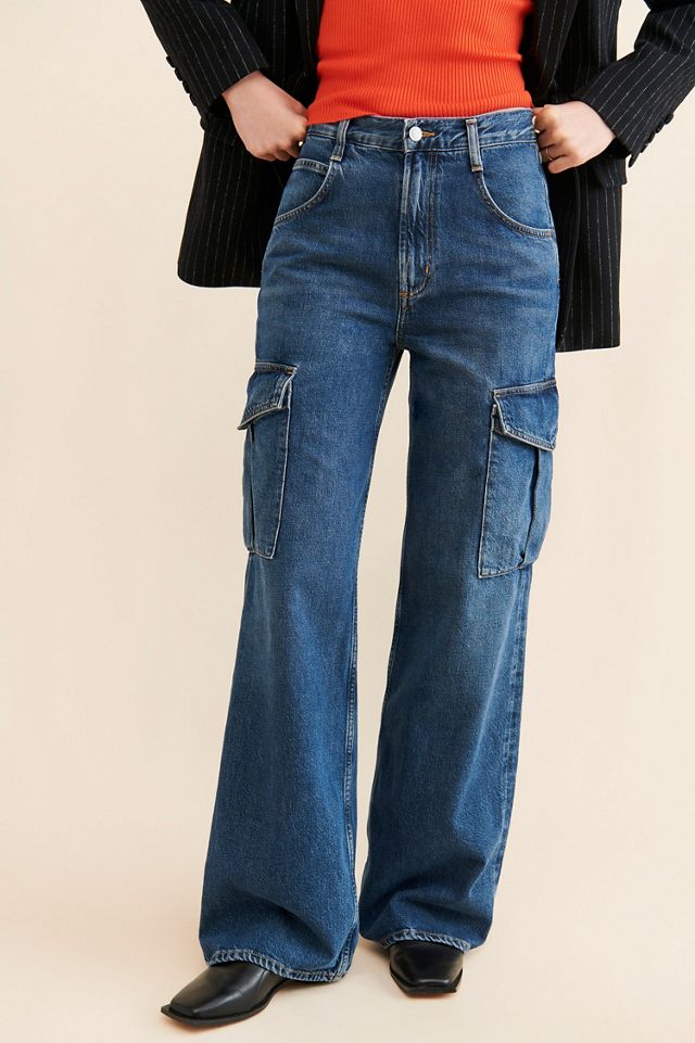 AGOLDE Minka Cargo Wide Leg Jeans #2